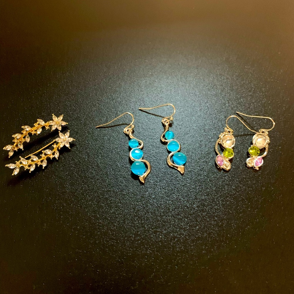 3 Piece Earring Set